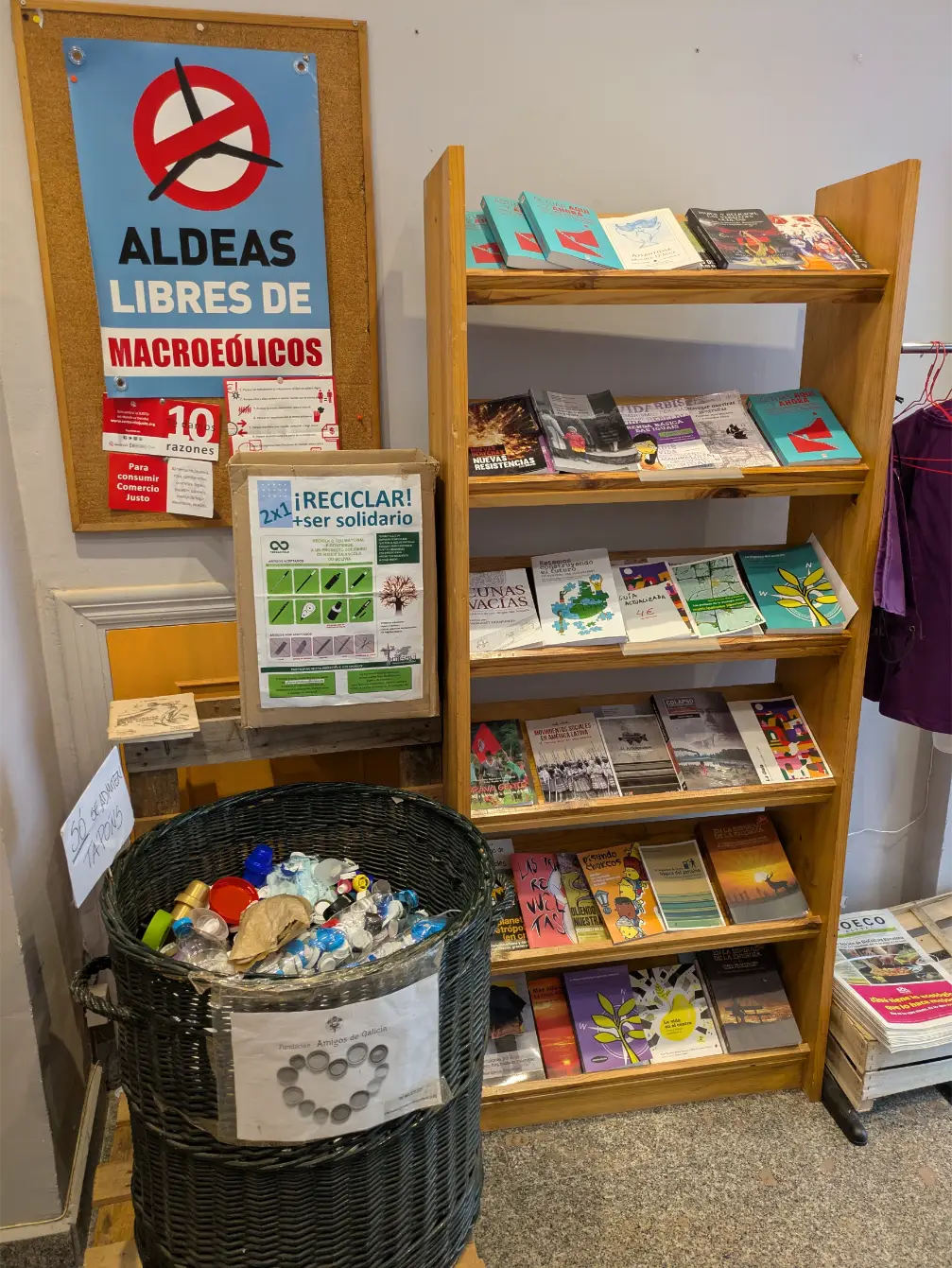 Espazo ecosocial - A Cova do Raposo - Produtos ecolóxicos en Lugo